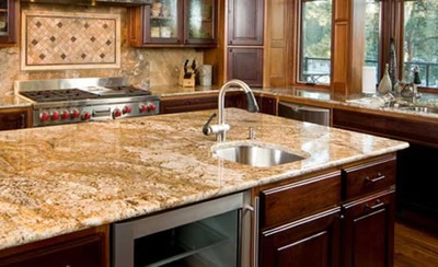 Atlanta kitchen countertop made of granite stone