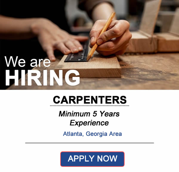 Hiring Atlanta Carpenters