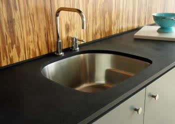 Recycled paper can be used for Atlanta kitchen countertops